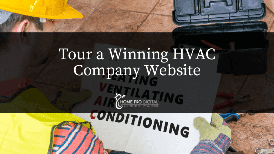 Tour a Winning HVAC Company Website