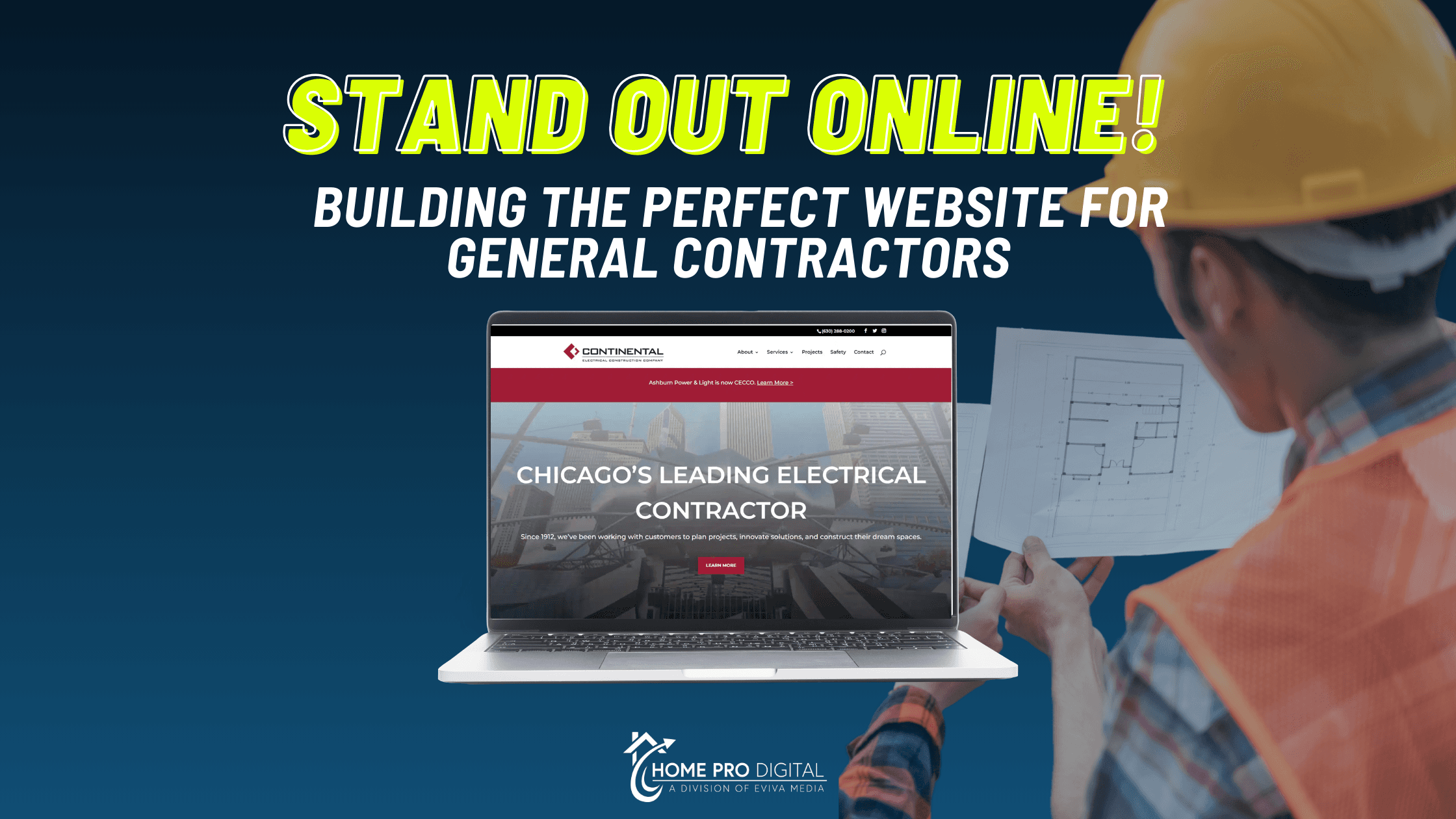 Stand Out Online: Building the Perfect Website for General Contractors 