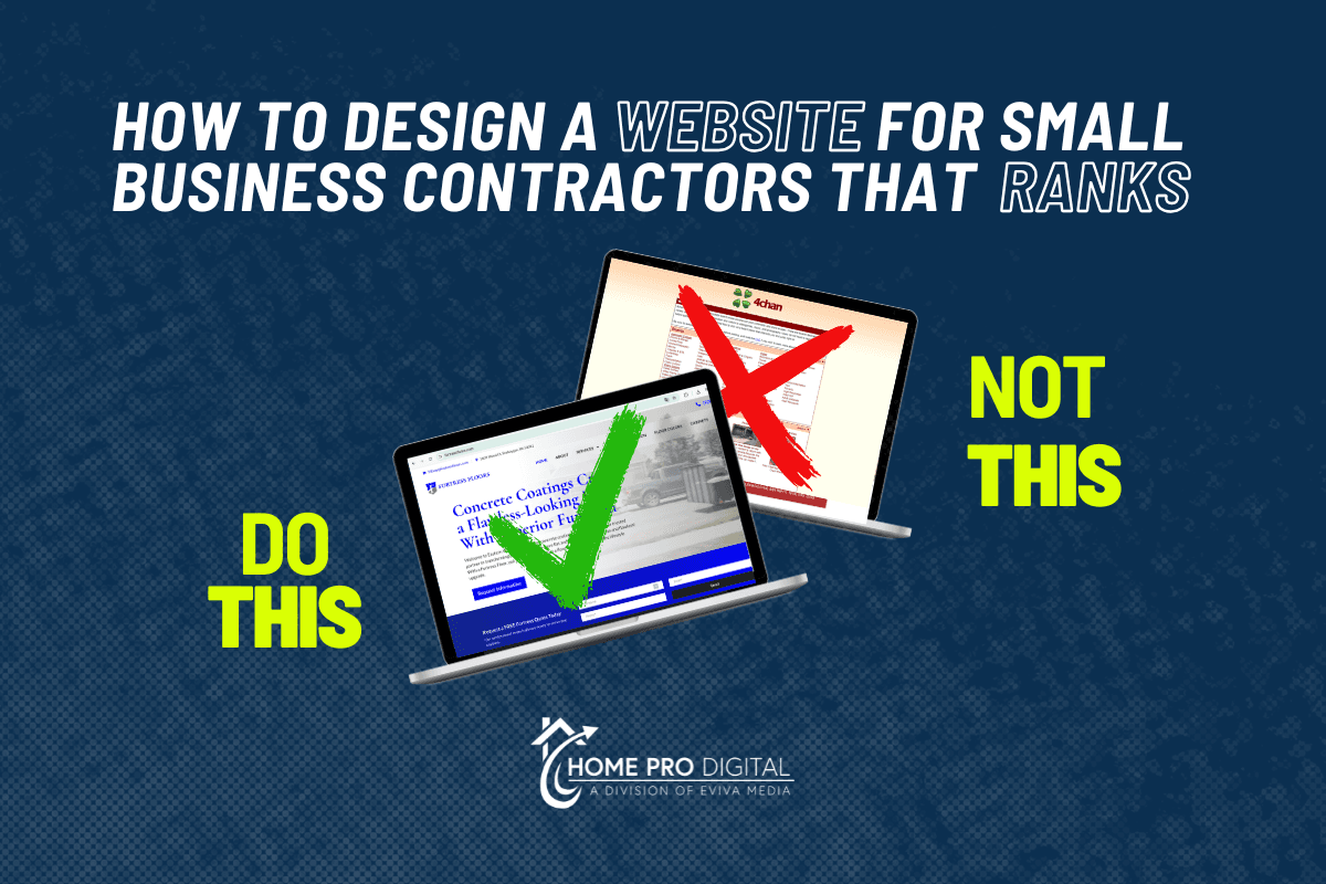 How to Design a Website for Small Business Contractors That Ranks