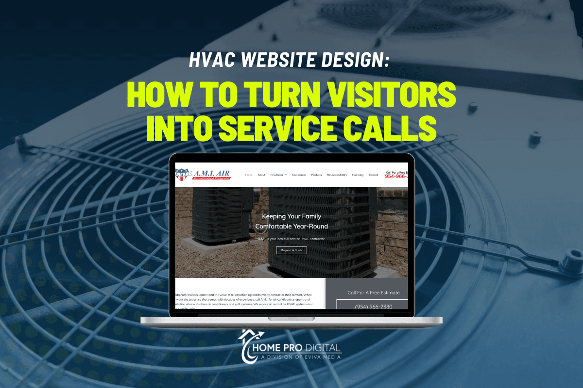 HVAC Website Design: How to Turn Visitors into Service Calls