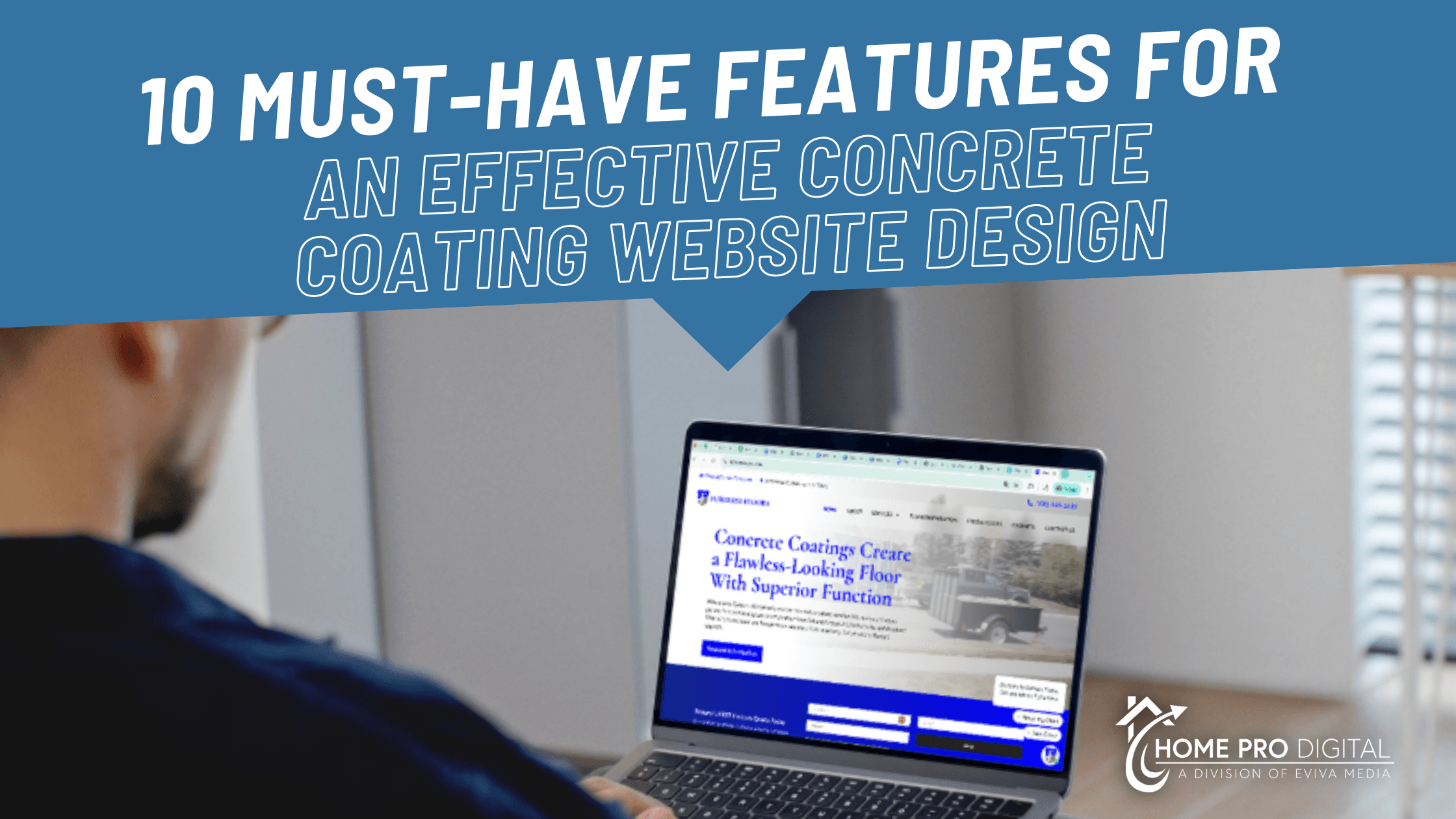 10 Must-Have Features for an Effective Concrete Coating Website Design